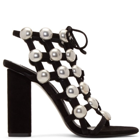 Alexander Wang cage lace-up sandals - Picture 1 of 7